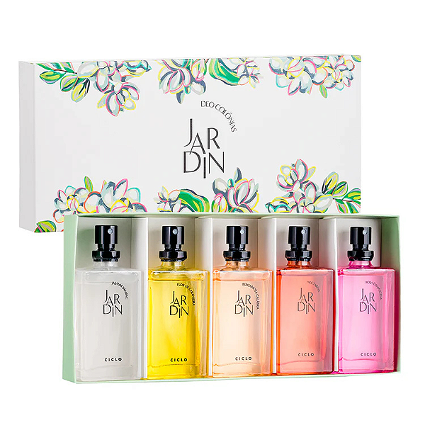 Estojo Jardin 5 Deo Colônias 25ml - Feminino