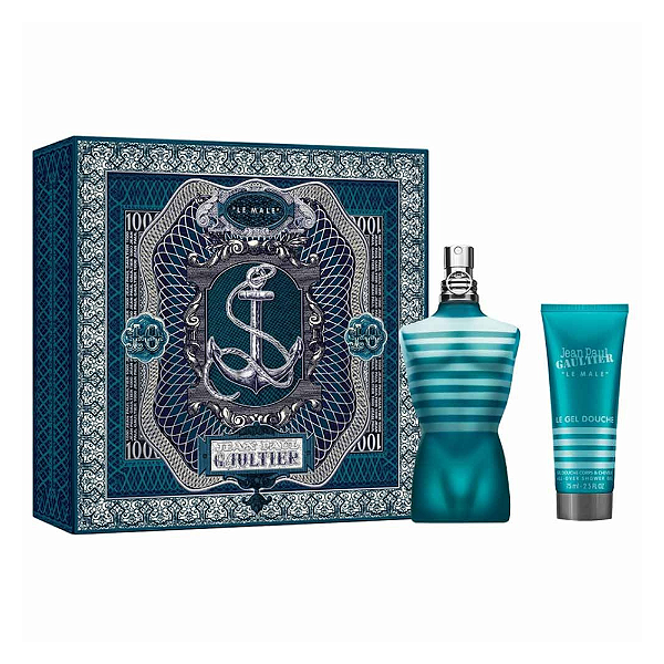 Jean Paul Gaultier Coffret Le Male Edt 125ml + Gel de Banho 75ml - Masculino