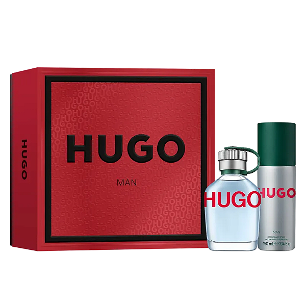 Hugo Boss Coffret Man Edt 75ml + Deo Spray 150ml - Masculino