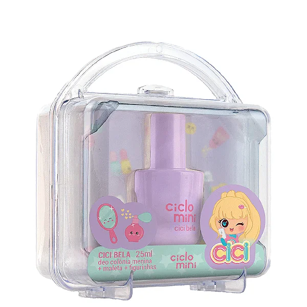 Ciclo Maletinha com Colônia Cici Bela 25ml - Feminino