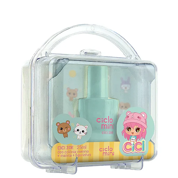 Ciclo Maletinha com Colônia Cici Zoe 25ml - Feminino