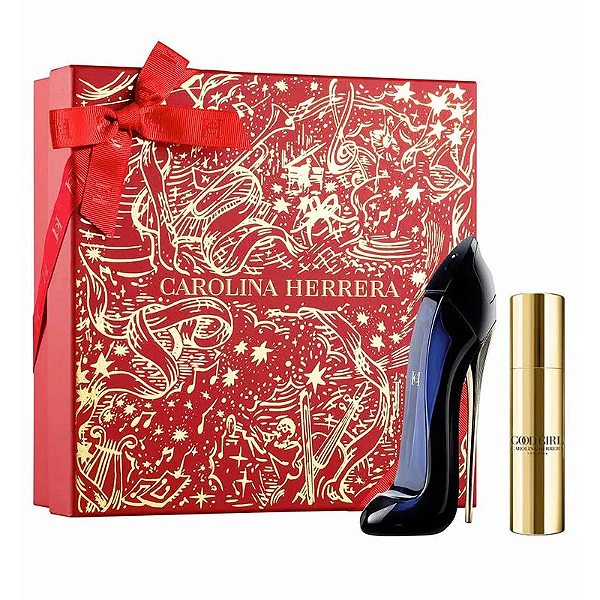 Carolina Herrera Coffret Good Girl Edp 50ml + Travel Size 10ml- Feminino