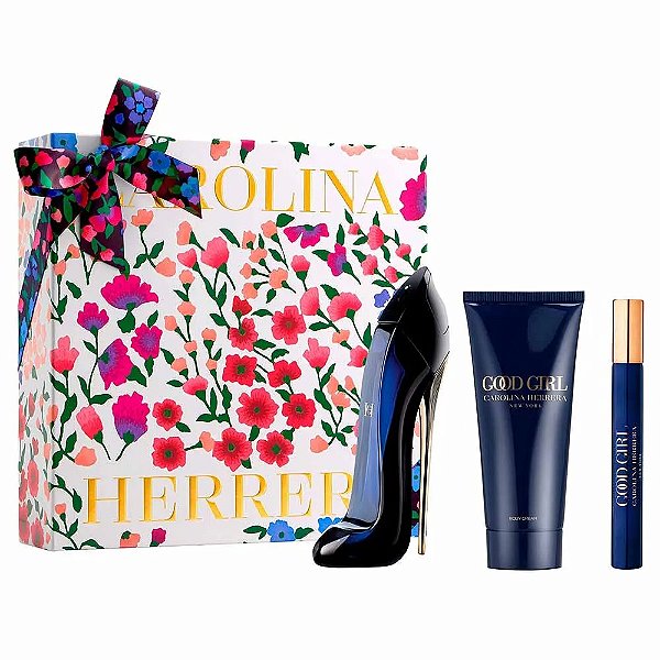 Carolina Herrera Coffret Good Girl Edp 80ml + Loção Hidratante 100ml + Travel Size 10ml - Feminino