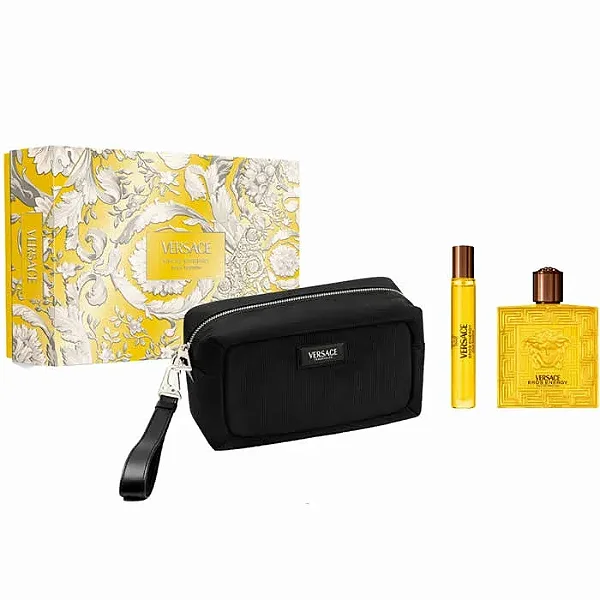 Versace Coffret Eros Energy Edp 100ml + Travel Size 10ml + Nécessaire - Masculino