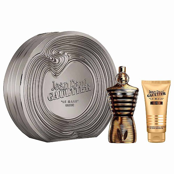 Jean Paul Gaultier Coffret Le Male Elixir Parfum 125ml + All-Over Gel de Banho 75ml - Masculino
