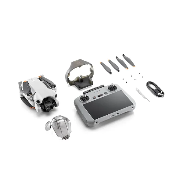 Drone DJI Mini 4 Pro Versão Básica | Controle DJI RC2 com Tela - DJI042