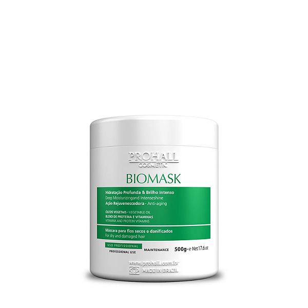 Máscara Biomask 500g Ultra Hidratante Prohall