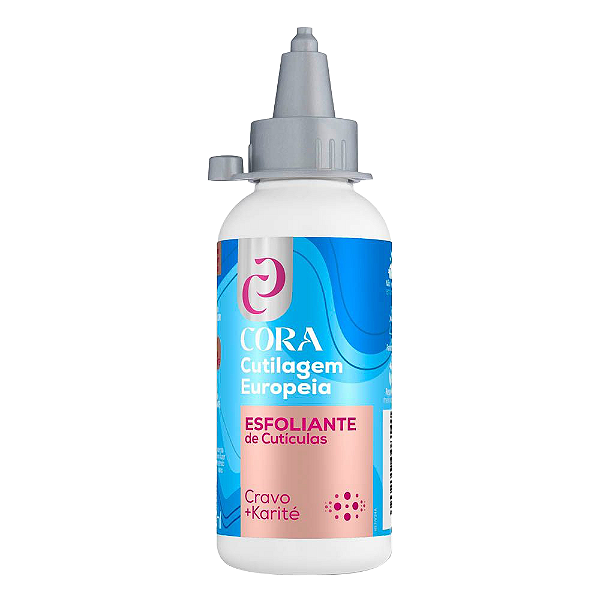 Esfoliante de Cutículas Kinq Cuticulagem Europeia Expresso Karité+Cravo 100ml Cora
