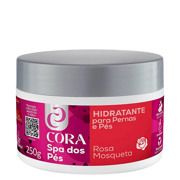 Pémax Hidratante Spa dos Pés Rosa Mosqueta 250g Cora