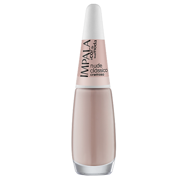 Esmalte Coleção A Cor da Sua Moda Cor Nude Clássico Impala