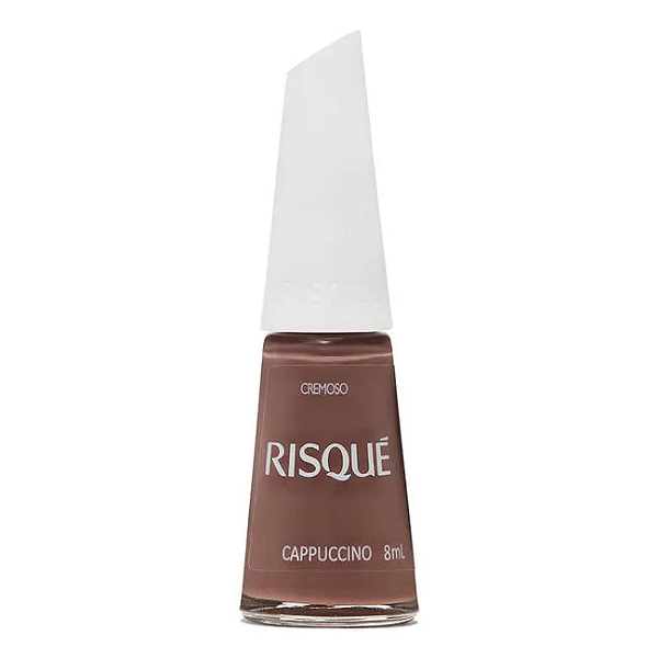 Esmalte Coleção Essencial Nude Cremoso Cor Cappucino 8ml Risque