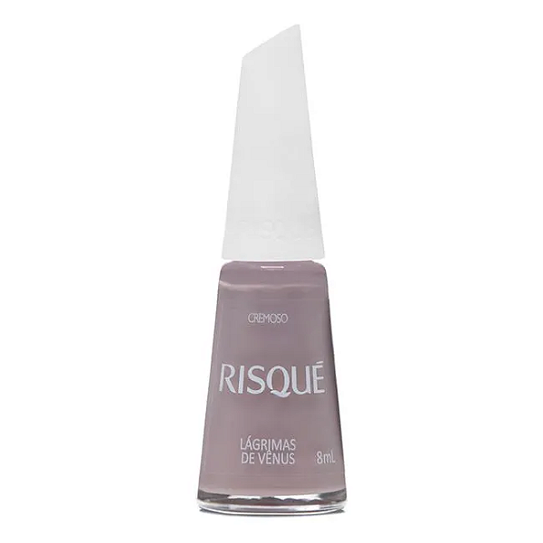 Esmalte Coleção Essencial Cor Nude Cremoso Lágrimas de Vênus 8ml Risque