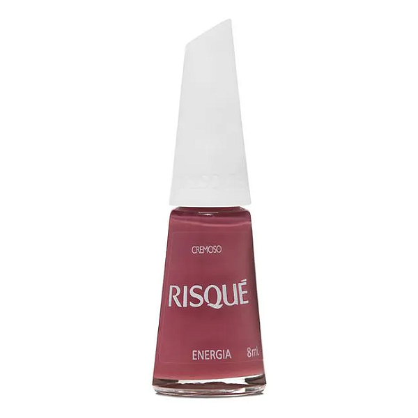 Esmalte Coleção Essencial Cor Rosa Cremoso Energia 8ml Risque
