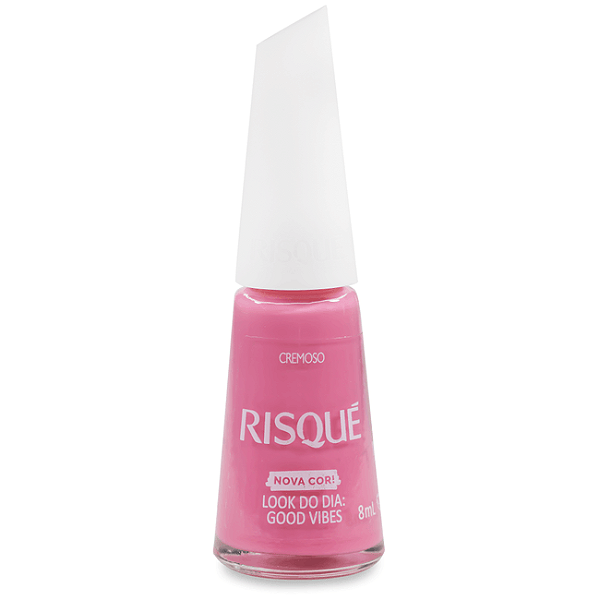 Esmalte Coleção Essencial Cor Look do Dia: Good Vibes Cremoso 8ml Risque
