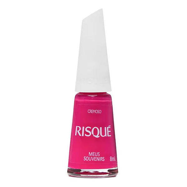 Esmalte Coleção Essencial Cor Rosa Cremoso Meus Souvenirs 8ml Risque