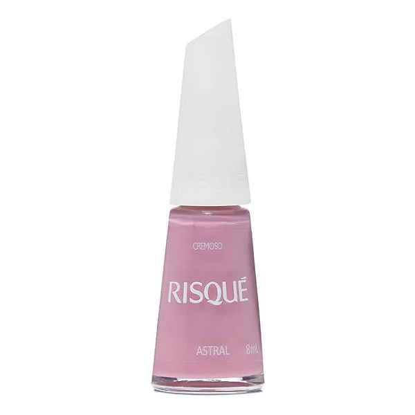Esmalte Coleção Essencial Cor Rosa Cremoso Astral 8ml Risque