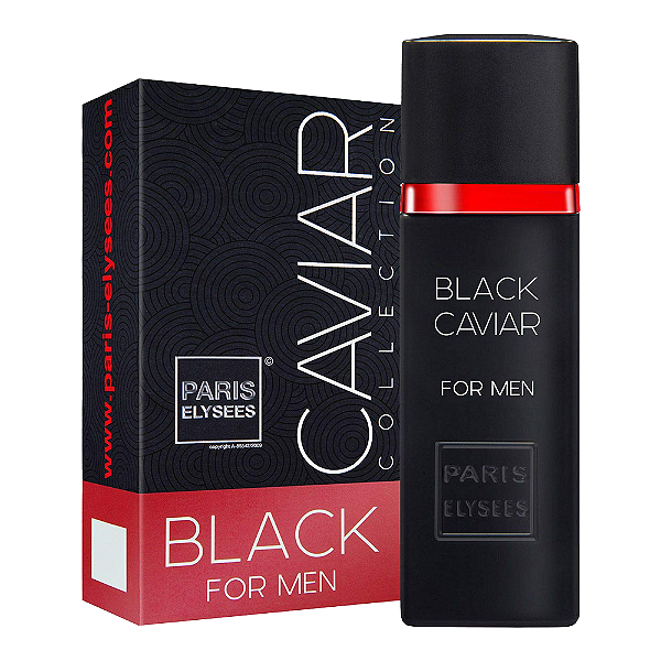 Perfume Masculino Black Caviar 100ml Paris Elysees