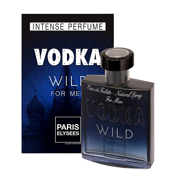 Perfume Masculino Vodka Wild 100ml Paris Elysees