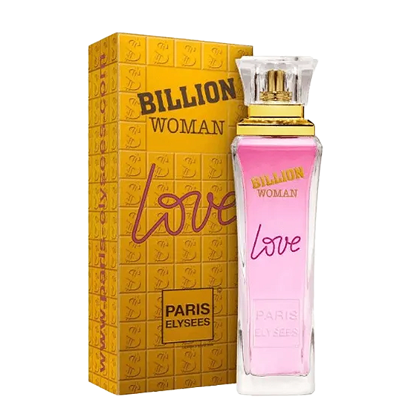 Perfume Feminino Billion Woman Love 100ml Paris Elysees