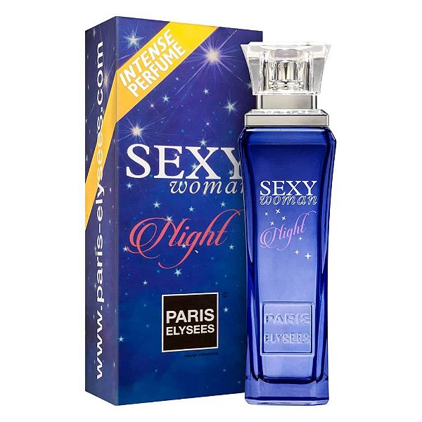 Perfume Feminino Sexy Woman Night 100ml Paris Elysees