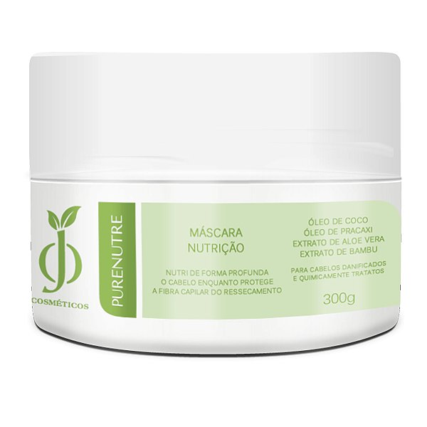 Máscara Capilar Nutrição 300g - PureNutre -  OJ Cosméticos