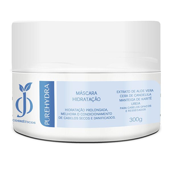 Máscara Capilar  Hidratação 300g - PureHydra - OJ Cosméticos