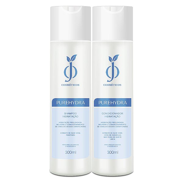 Kit PureHydra - Shampoo+Condicionador 300ml - OJ Cosméticos