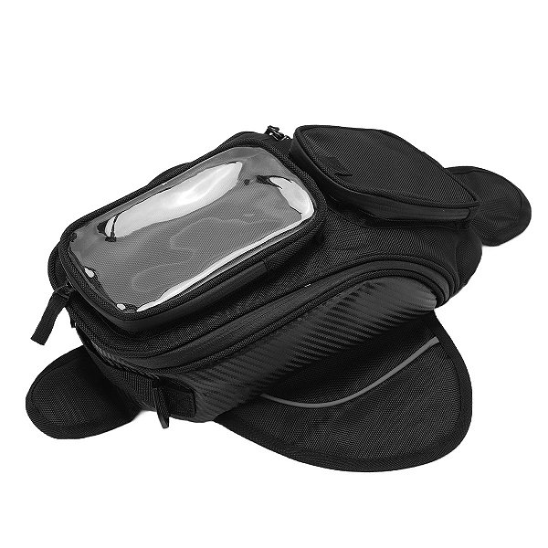 Alforge Bolsa Tanque Moto Universal Mala Viagem Imperméavel Com Imã e Alças Amarração Tanque de Combustível Moto