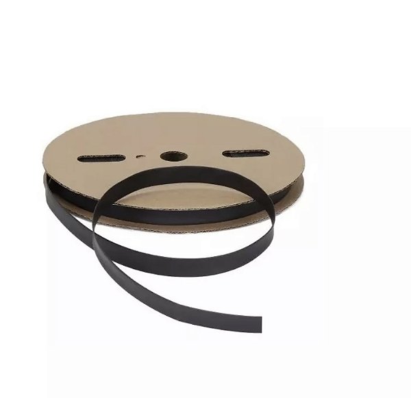 ESPAGUETE TERMO RETRATIL 20,0MM PRETO (ROLO C/100MTS)
