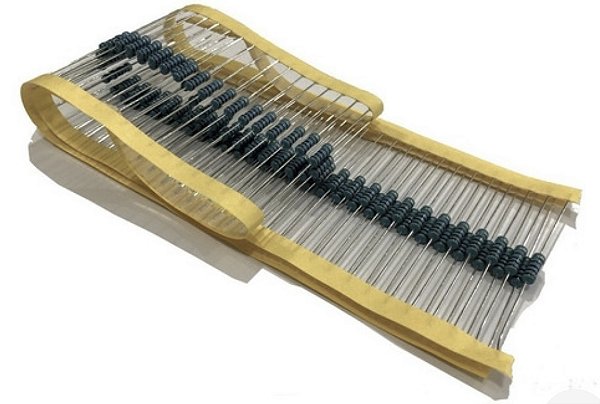 RESISTOR 100R FILME METALICO 1W 5%
