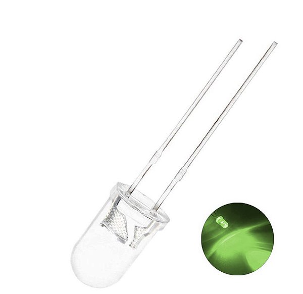 LED 5MM ALTO BRILHO VERDE