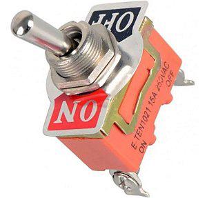 CHAVE ALAVANCA KN-1021 2T 15A 250V ON-OFF