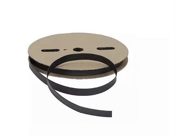 ESPAGUETE TERMO RETRATIL 2,5 MM PRETO (ROLO 200 M)
