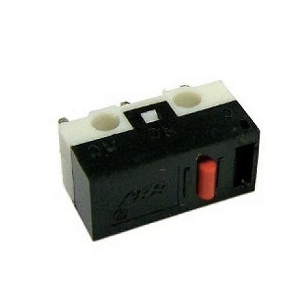 CHAVE MICRO SWITCH KW10-A S/ASTE P/MOUSE VERMELHA