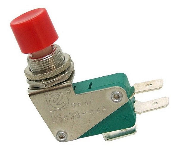 CHAVE BOTAO DS-438 S/ TRAVA VERMELHA (BANDEJA 20 PCS)