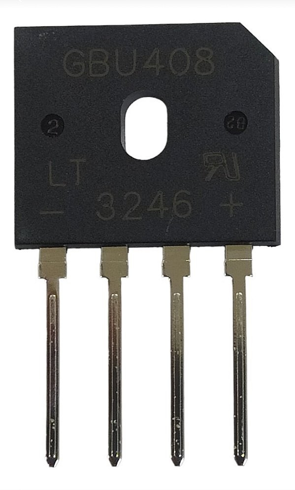 PONTE RETIFICADORA GBU 408