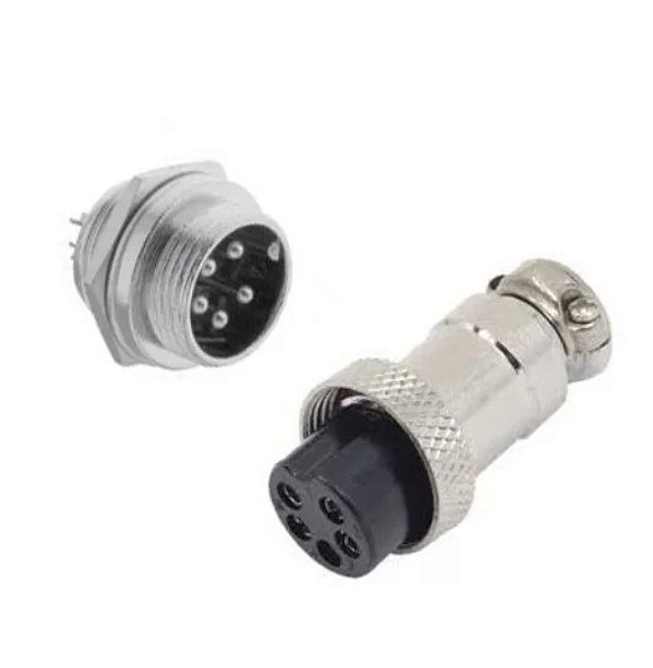 CONECTOR MIKE LS-3004-3011 5 VIAS (MACHO E FEMEA) MINIMO 50 PCS