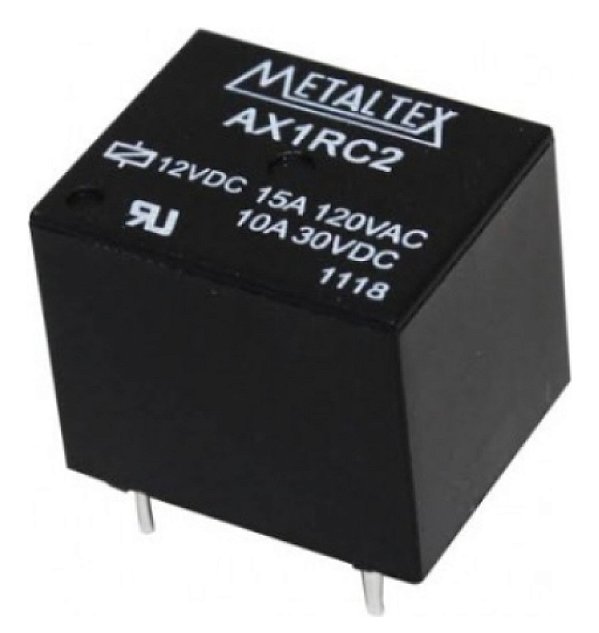 RELE AX1RC2 12V 15A METALTEX