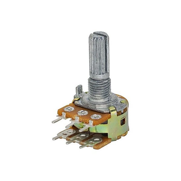 POTENCIOMETRO WH148-2 5KB LINEAR L15 6T  (PACOTE 100 PCS)