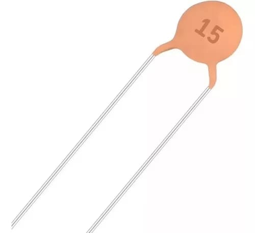 CAPACITOR CERAMICO 15pF 50V (PACOTE 1000 PCS)