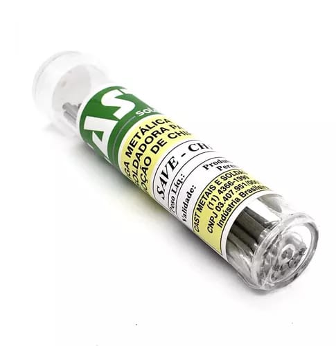 SALVA CHIP - 50G LIGA METALICA P/ REMOCAO DE COMPONENTES SMD