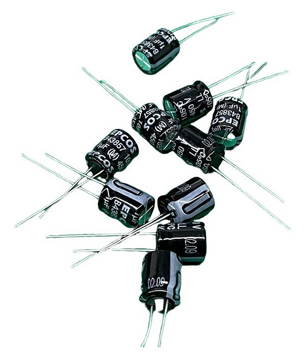 CAPACITOR ELETROLITICO 1UF 450V 105°