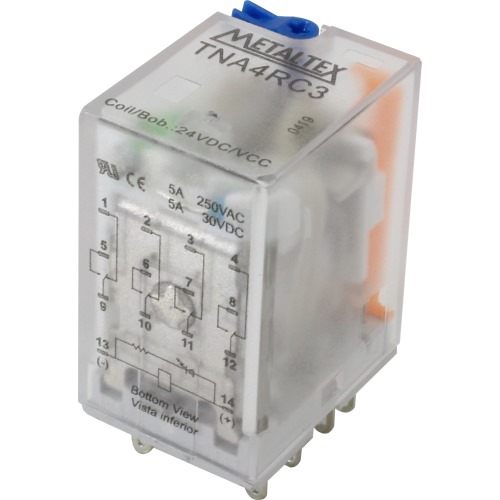 RELE TNA4RC3 4REV. 5A 24VCC C/LED