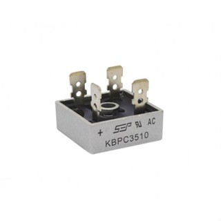 PONTE RETIFICADORA KBPC 3510 35A 1000V (PACOTE C/ 10 PEÇAS)