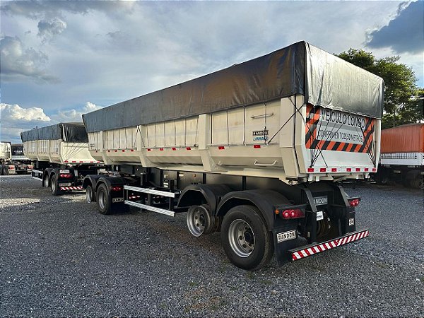 Carreta Rodocaçamba Randon 21/22 Dolly Esférico S / Pneus