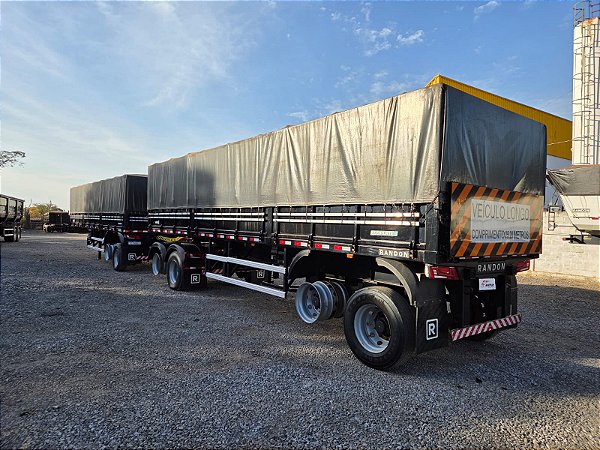 Carreta Rodotrem Graneleiro Randon 2023/2024 S / Pneus