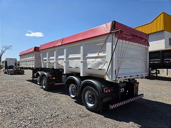 Carreta Bicaçamba Randon 2014 + Lona Fácil S / Pneus