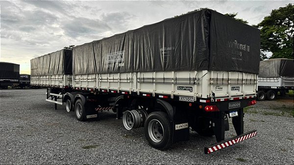 Carreta Bitrem Graneleiro Randon 2019/20 S / Pneus