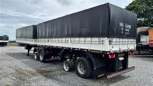 Carreta Bitrem Graneleiro Guerra 2010/10 S / Pneus