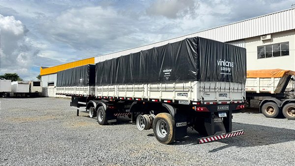 Carreta Bitrem Graneleiro Randon 2019/20 S / Pneus